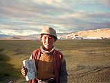 15 Boy On His Way To School In Tingri In 1998 A young boy showed me his books on his way to school in Tingri in 1998.